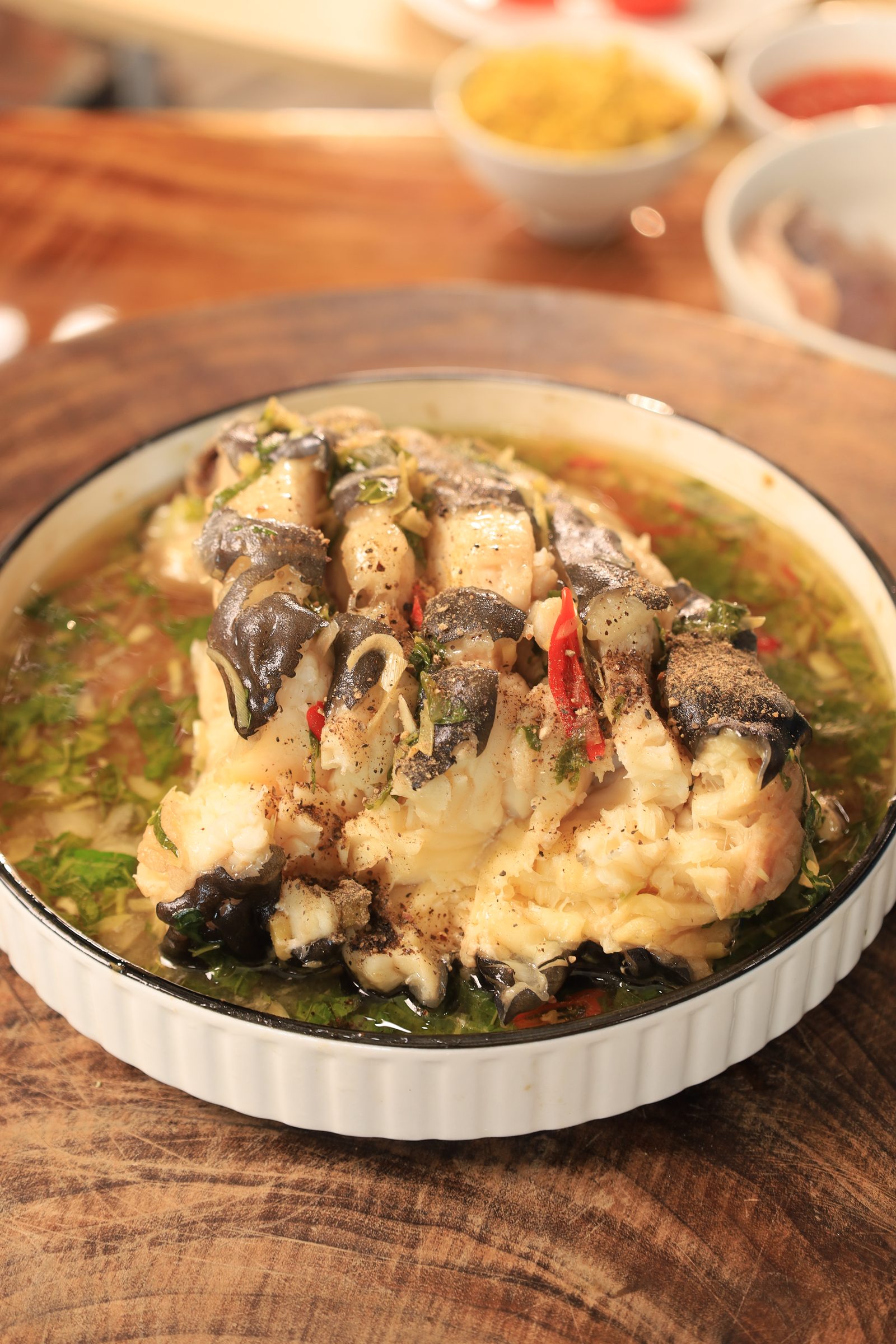 Cá om hoa chuối Sông Đà